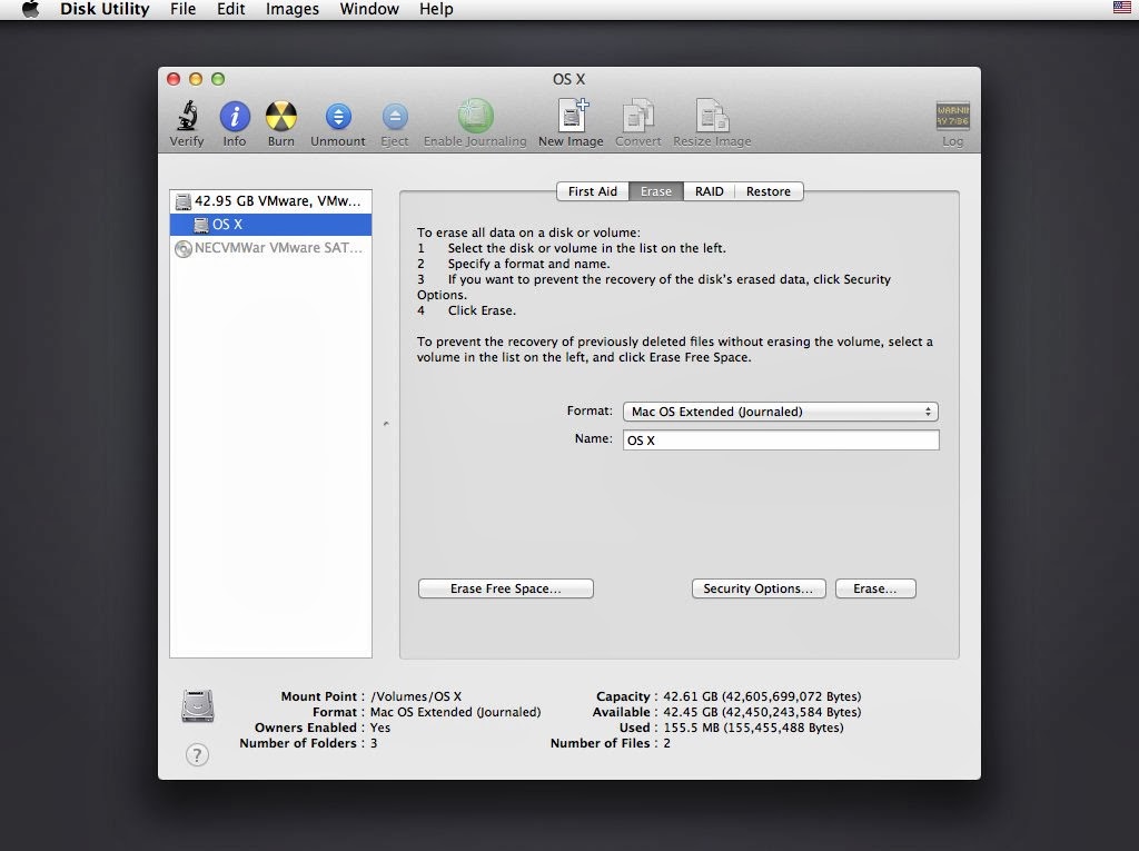 Mac os x 7 5 installed dmg windows 7